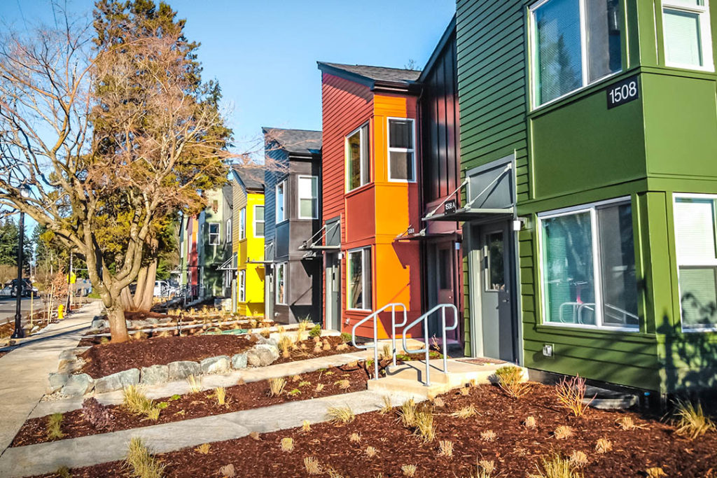 Kirkland Avenue Townhomes Pavilion Construction