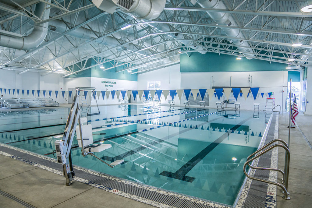 Newport Aquatic Center – Pavilion Construction